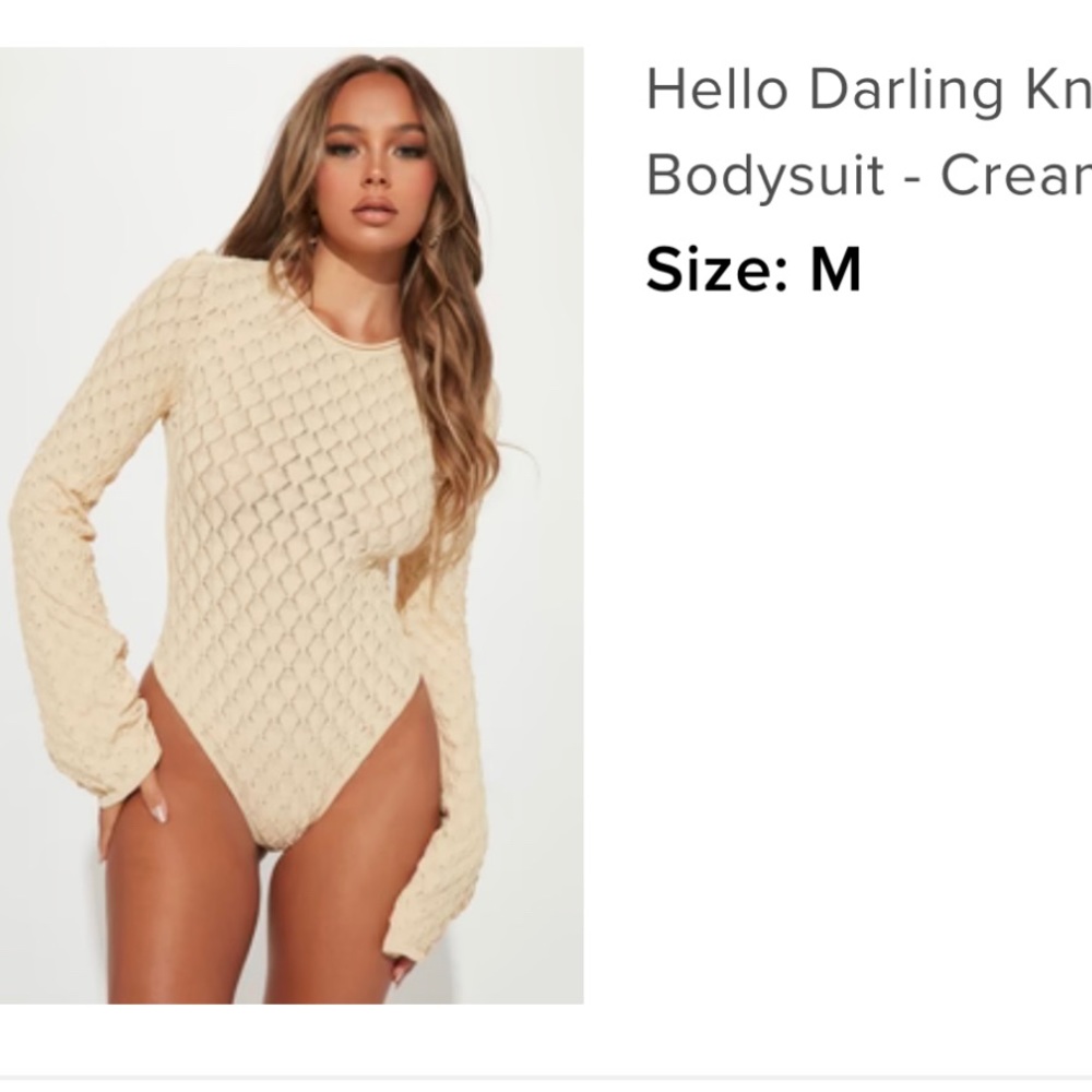BNWT fashion nova bodysuit